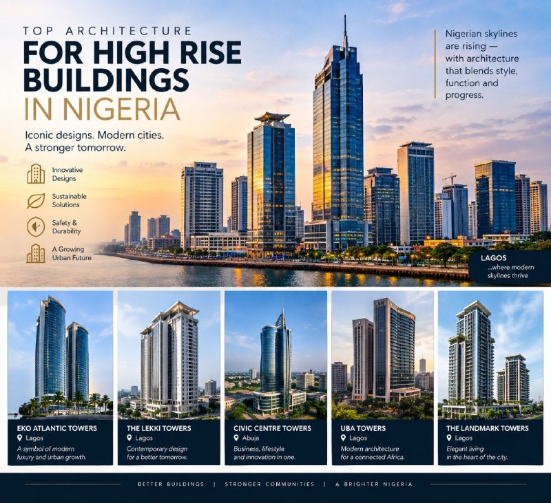 Top Architecture for High Rise Buildings in Nigeria